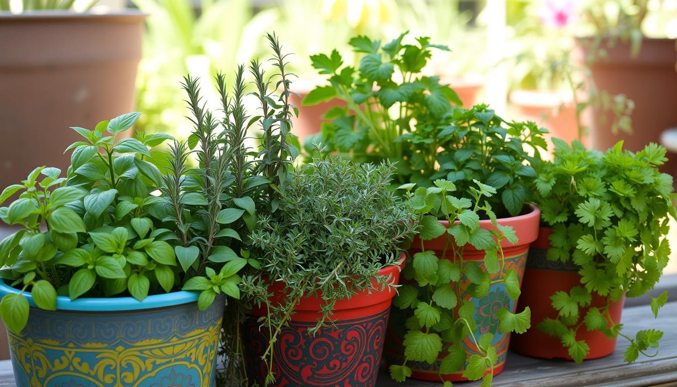 best herbs to grow in pots