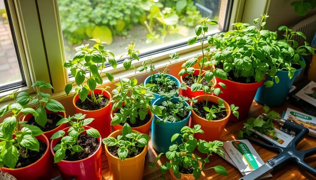 choosing herbs for indoor growing