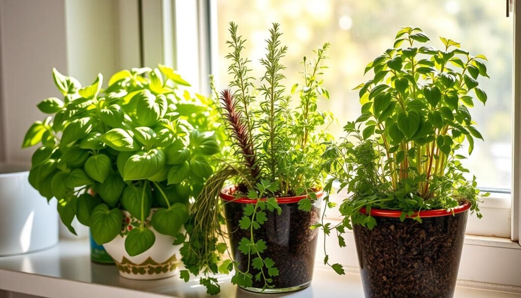 essential kitchen herbs