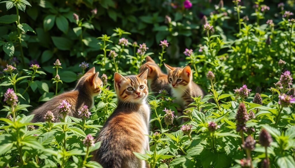 feline enrichment plants