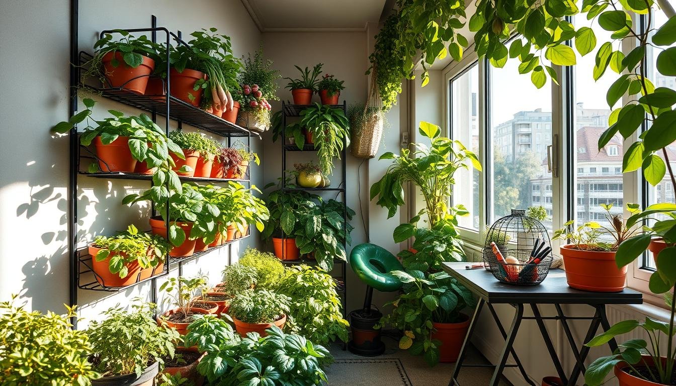 how to grow your own food in an apartment