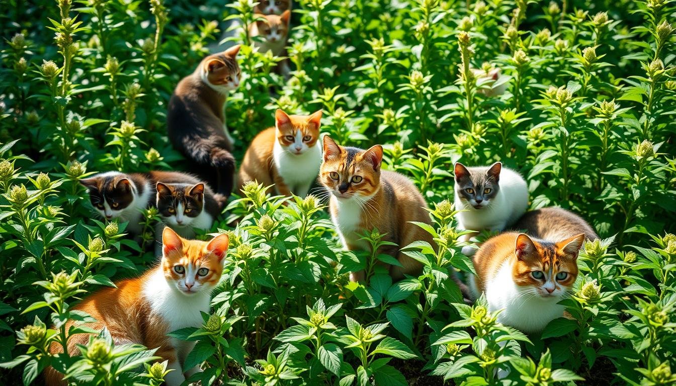 will growing catnip attract cats