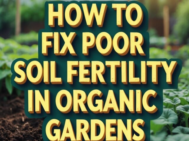 Improve Garden Soil Fertility: Nutrient-Rich Healthy Soil