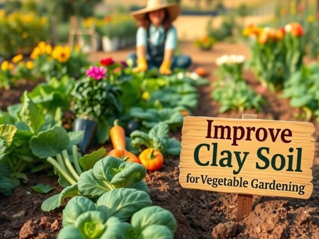 How to Improve Clay Soil for Vegetable Gardening (The No-Till Way)