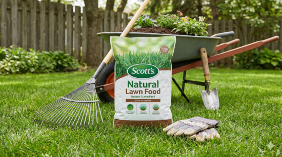 Scott's Natural Lawn Food, best lawn fertilizer
