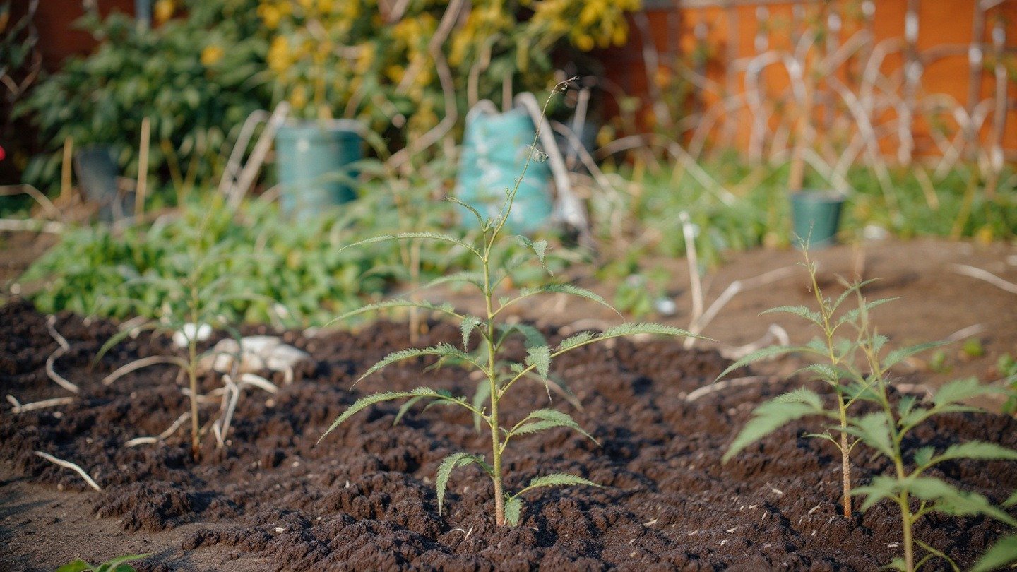 backyard gardening planting