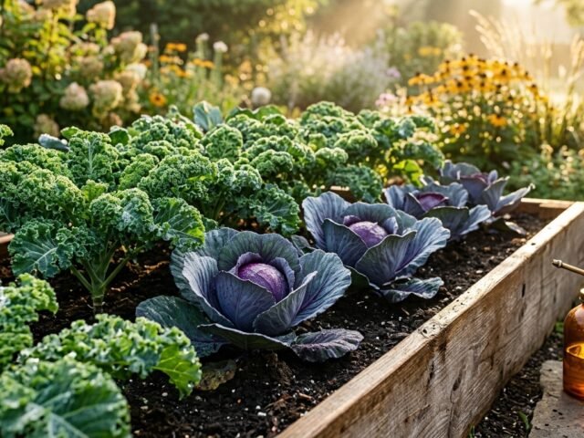 How to Get Rid of Cabbage Worms & Loopers on Brassicas Naturally