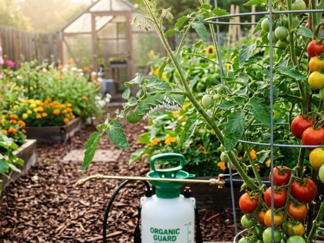 How to Get Rid of Tomato Hornworms & Garden Caterpillars Naturally (Without Harsh Chemicals)