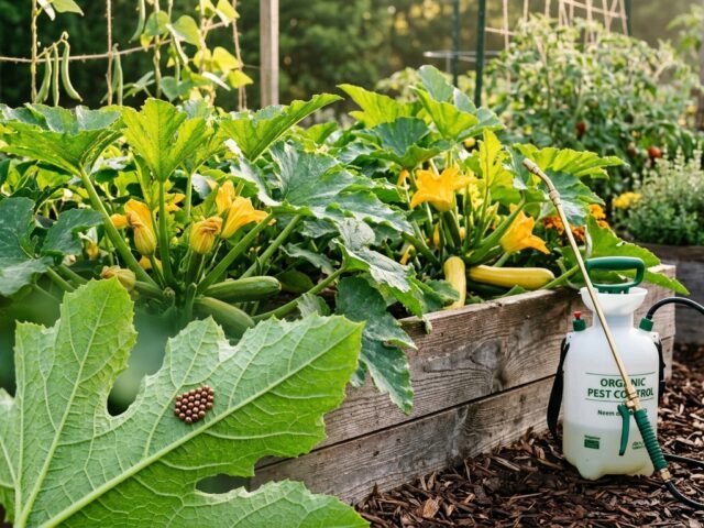 How to Get Rid of Squash Bugs & Stink Bugs Organically (Egg Scouting & Trap Crops)